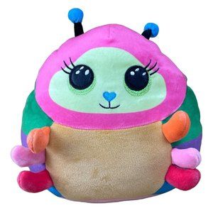 TY Beanie Squish-A-Boos 8" Nessa the Caterpillar Plush Squishies Multicolor 2022